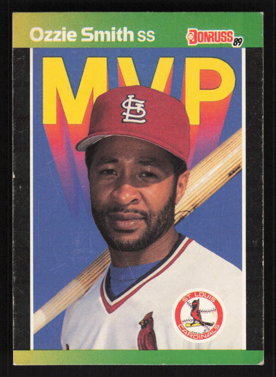 1989 Donruss #BC-14d Ozzie Smith Card TCCCX | eBay