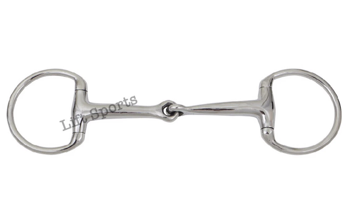 Snaffle à Anneau Lâche 6 Pouces - Mors De Bride En Fer - Occasion - Idéal Pour L'équitation