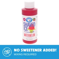 Hypothermias WATERMELON Flavor Syrup 🍧 Snow Cone machine Concentrate UNSWEET