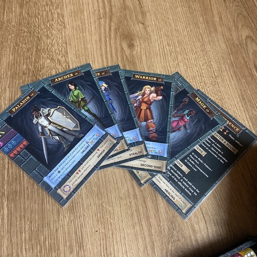 One Deck Dungeon Board Game Chris Cieslik Asmadi Games Cards Dice Complete - Picture 5 of 7