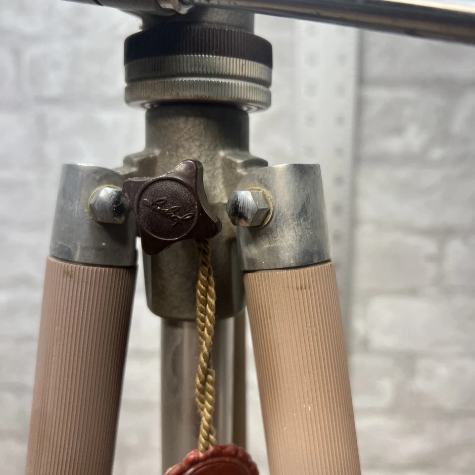 Vintage Linhof aluminum tripod West Germany Camera Photography Gear - Image 3 of 4