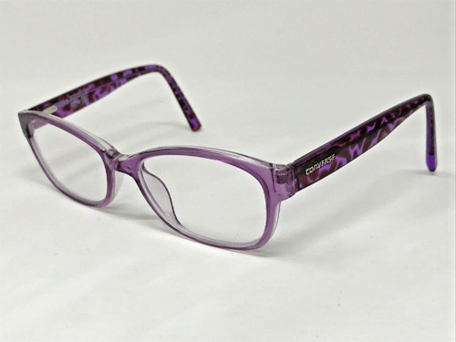 CONVERSE ALL STAR Eyeglasses Frame Q035 52-16-135 Purple Crystal VK71