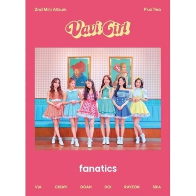 Fanatics - [Plus Two] 2nd Mini Album CD+136p PhotoBook+1p