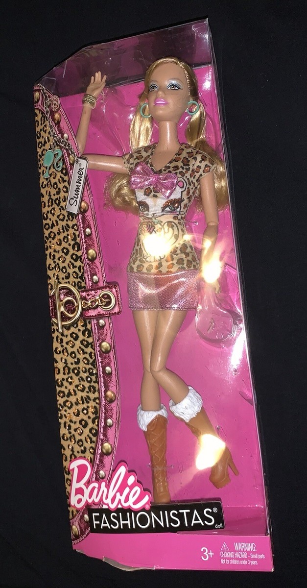 Barbie Fashionistas - Summer Doll W3896 - SOLD OUT AND