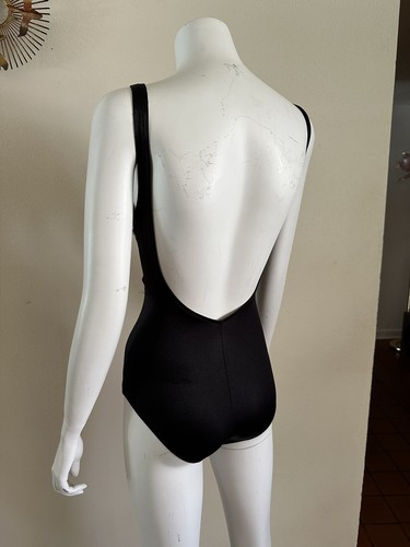 1980s Catalina Swimsuit One Piece Bathing Suit Aztec Gold Resort Surf Cabana VTG - Picture 19 of 24