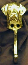 CHESAPEAKE BAY RETRIEVER CHESSIE J Hook, Robe Hook, Coat Hook, Leash Hook Bronze
