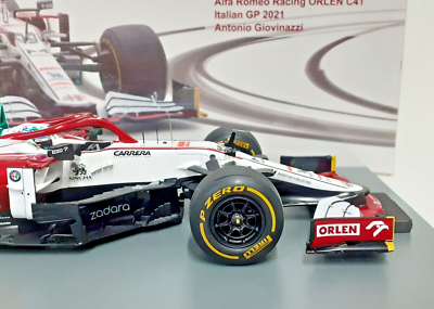 1 18 SPARK 18S603 Alfa Romeo Racing ORLEN C41 Italian GP 2021 #99