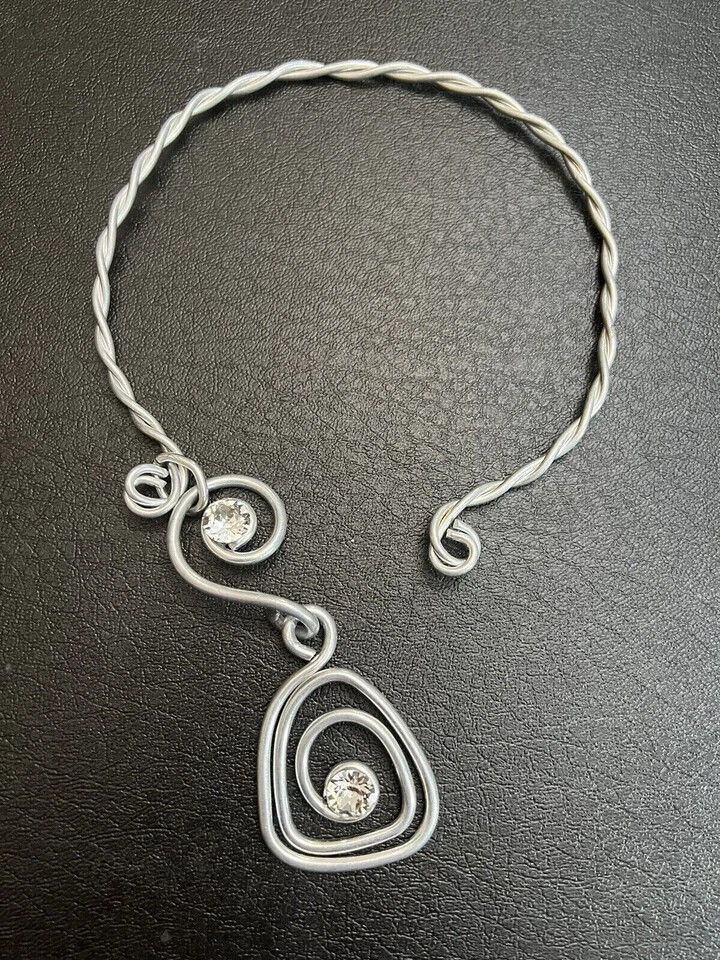 8Ct Lab-Created Round Diamond Pendant in White Gold Finish  