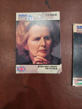 1991 Pro Set Desert Storm: Leader Margaret Hilda Thatcher #84