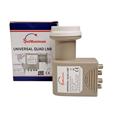 Universal Quad LNB FTA Linear HD Ready KU Band LNBF 4 Port Satellite TV Receiver