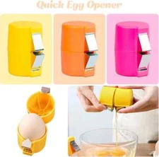 Egg Shell Opener Egg Open Tool Egg Topper Cutter Tool for uncooked Eggs Stainles