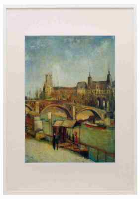 Bologne Van Gogh A3 A4 Framed Print Picture