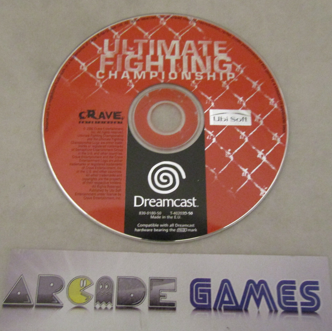 ULTIMATE FIGHTING CHAMPIONSHIP SEGA DREAMCAST (vendeur pro)