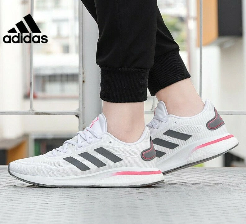 ADIDAS ORIGINALS SUPERNOVA WHITE PINK WOMEN S CASUAL RUNNING SHOES FV6020 SIZ 10