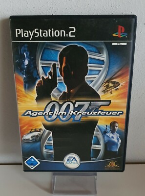 Playstation 2 - PS2  JAMES BOND 007 AGENT IM KREUZFEUER mit OVP+ Anl. A6936