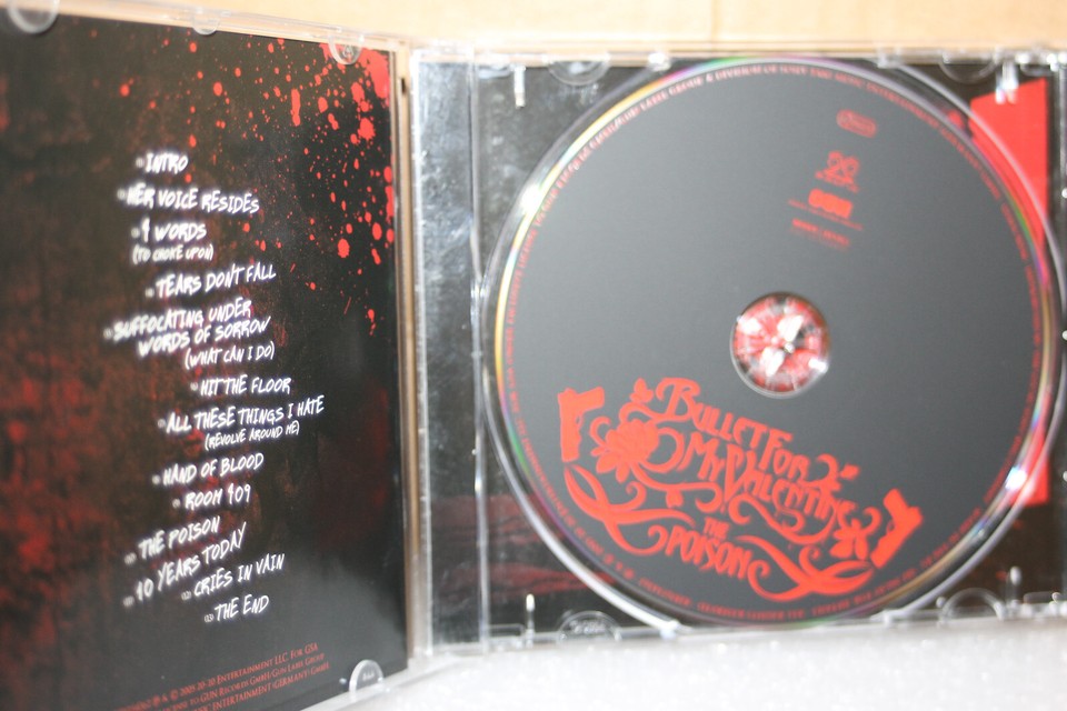 CD BULLET FOR MY VALENTINE THE POISON ( CD ,2005 ) eBay