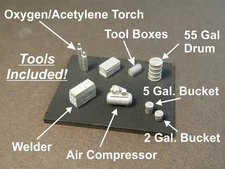 N Scale Standard Truck and Machine Shop Tools by Showcase Miniatures (45)