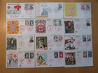 France Red Cross/croix rouge - Large Lot FDC/1 Jour 2 Pictures
