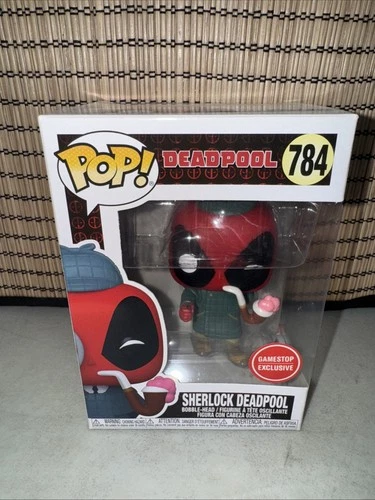 Funko Pop! Vinyl: Marvel - Sherlock Deadpool - (GameStop) #784