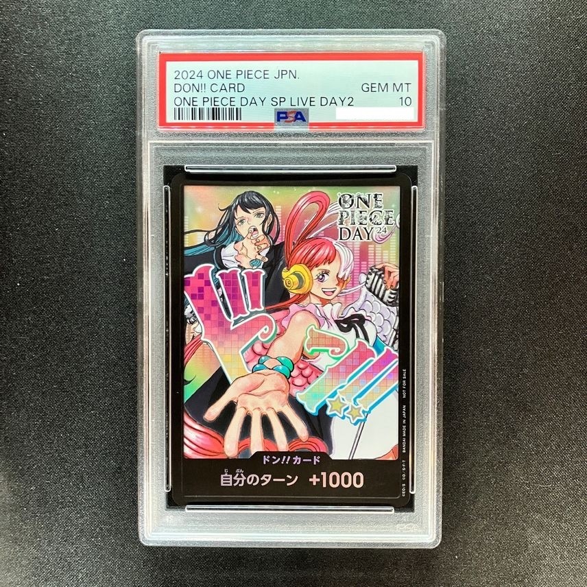 PSA 10 DON Card Uta Ado Promo ONE PIECE DAY 24 Day 2 One Piece