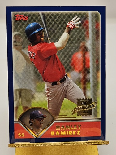 2003 Topps Traded and Rookies #T181 Hanley Ramirez First Year RC Boston Red Sox - Bild 1 von 3