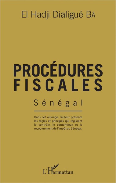 El Hadji Dialigué Ba | ProcéDures Fiscales | Taschenbuch | FranzöSisch (2022)-image