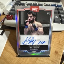 2025 Topps Chrome UFC - MUHAMMADJON NAIMOV Rookie Autos Silver Refractor #/199
