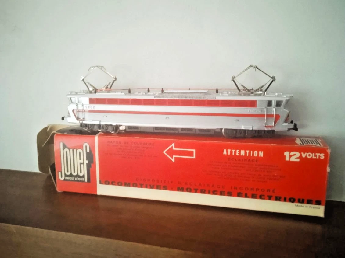 Jouef-Locomotive électrique CC 40101 (accrochage Hornby) en boite