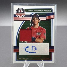 2023 Panini Stars & Stripes Zachary Estrada Auto Jersey Patch USA Rookie
