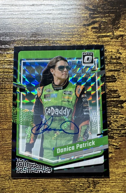 2024 Donruss Optic Black Finite 1/1 Danica Patrick Auto