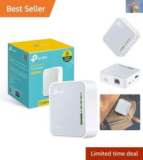 AC750 Dual Band Portable Wi-Fi Travel Router - Connect Anywhere Easily