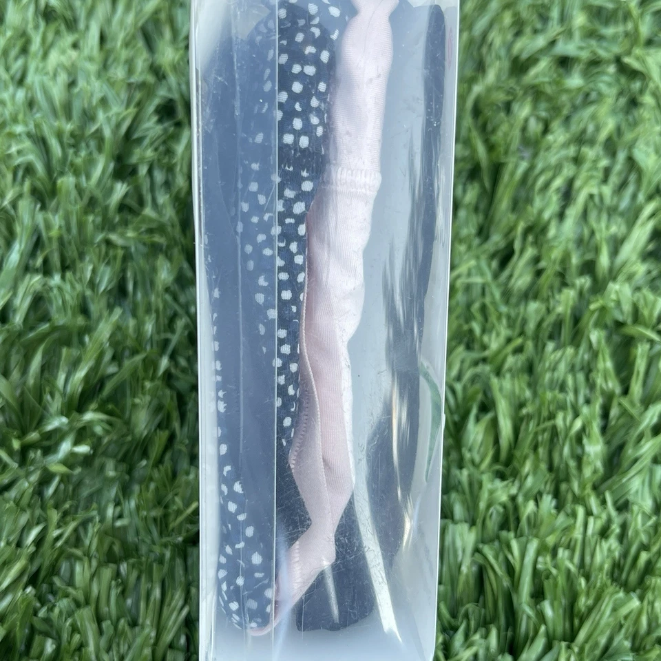 Paquete de 3 tangas de tiro medio Lululemon UnderEase XL/TG punto negro rosa nuevo con etiquetas $48 Foto 3 de 4