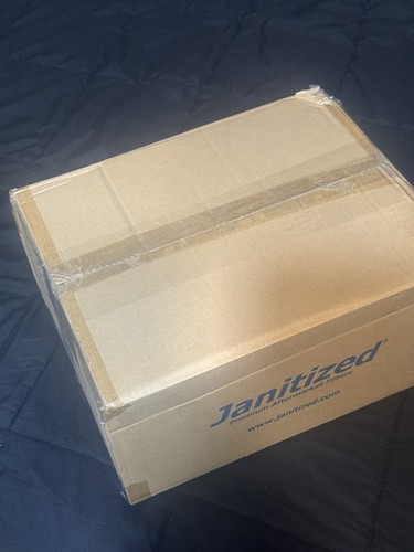 Case Of 100 Vacuum Bags Janitized JAN-PTQV-2 Dust Filtration Replacement Bag - Picture 2 of 4