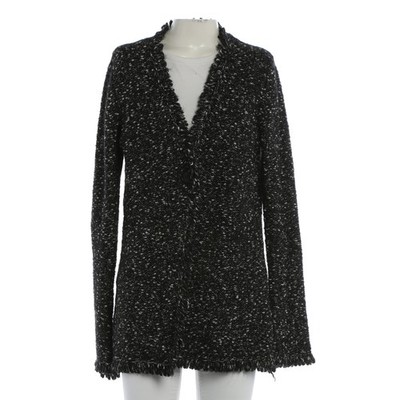 Escada Strickjacke M Schwarz Weiß Sehr gut