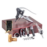 9-Teiliges Sommelier Set WeinzubehöR - WeinöFfner Korkenzieher AußGießEr U. Mehr