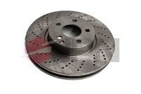 2X Bremsscheibe JPN 30H9153-JPN FüR Mercedes Klasse W212 Model S212 W204 C207
