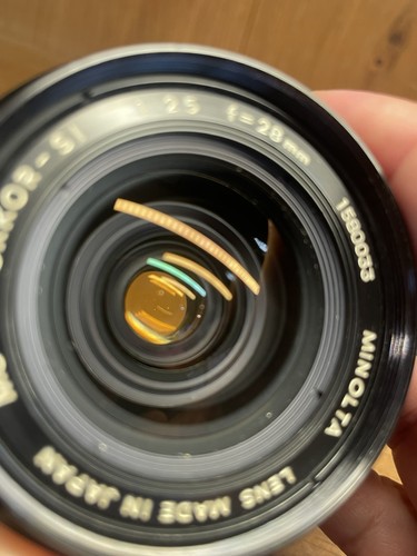 *Exc+5* Minolta MC W Rokkor SI 28mm F/2.5 Wide Angle Prime Lens SR Mount From JP - Picture 5 of 11