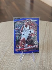 2025 Panini Prizm WNBA Blue Velocity Prizm Aari McDonald #10 Indiana Fever