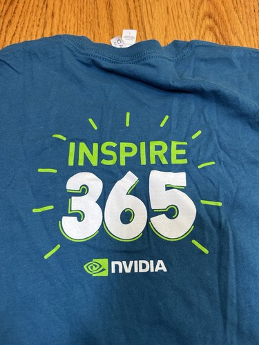 NVIDIA Inspire 365 volunteer tee, L