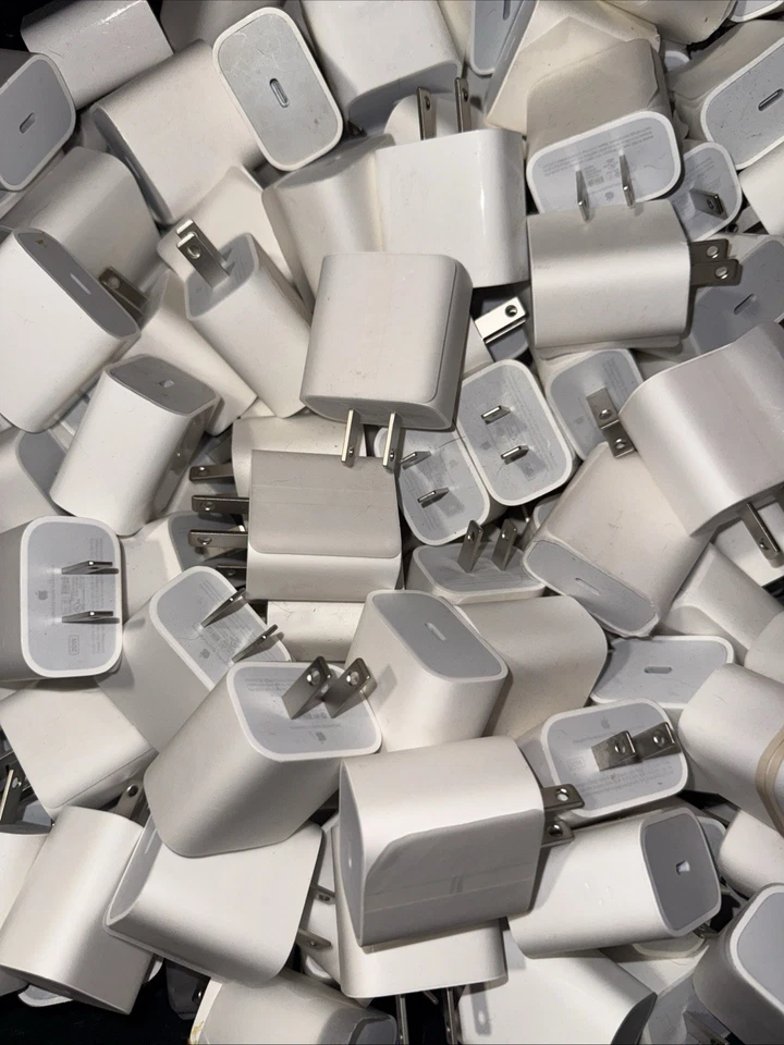 Adaptador de Alimentação de Carregamento Rápido Apple 20W USB-C (Modelo A2305) – Original Genuíno – - Imagem 4 de 4