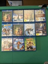 11 X RANDOM KIDS / CHILDRENS / FAMILY / ETC FILM BLU-RAY BUNDLE - ALL AS NEW!