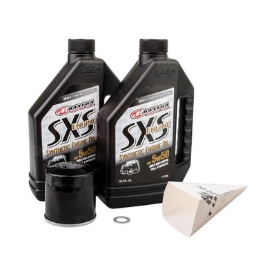 Tusk 1529860588a9a7-128af0 4Strk Oil Change Kit Maxima SXS Syn 5W-50 For Polaris