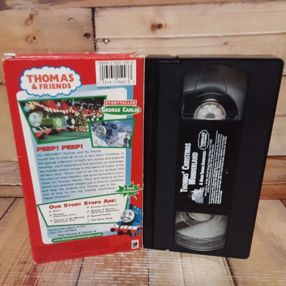 Thomas’ Christmas Wonderland VHS Used Thomas & Friends Kids Holiday Snow Train - Image 2 of 4