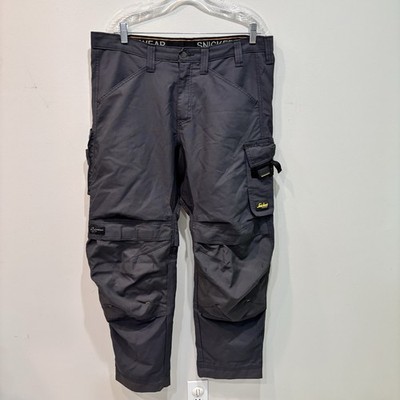Snickers Work Wear Knee Guard Cargo Pants Men s Size Waist 38 Leg 32 (FLAWS )