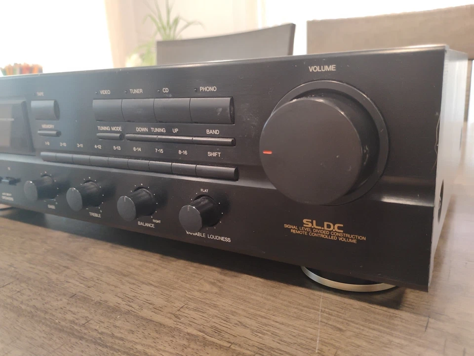 Denon DRA-345R - Vintage 2 Channel AM/FM Receiver Stereo System W/ Phono Input - Image 3 of 4