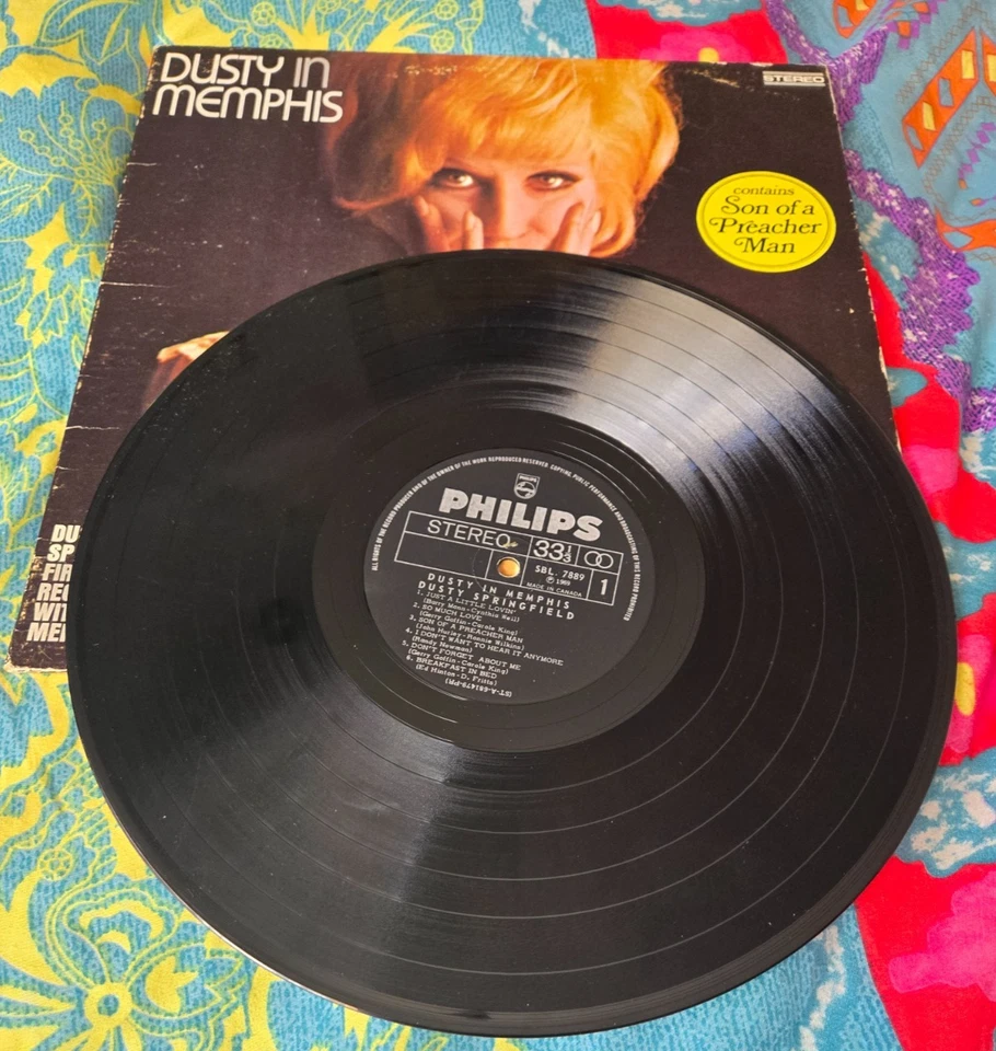 Dusty Springfield Dusty In Memphis original 1969 LP Northern Soul classic TESTED - Image 3 of 4