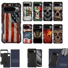 For Pixel 10 PRO XL DUAL TACTICAL Hybrid Two Piece Case Shock Cover