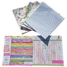 12x12 PAPER LOT Huge Collection Crafters - Companion Garden OF LOVE ECT Floral
