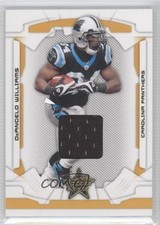 2008 Leaf Rookies & Stars Gold Materials DeAngelo Williams #14 h3a