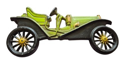 MIDWEST CO. Cast Aluminum Wall Hanging 1909 HUPMOBILE